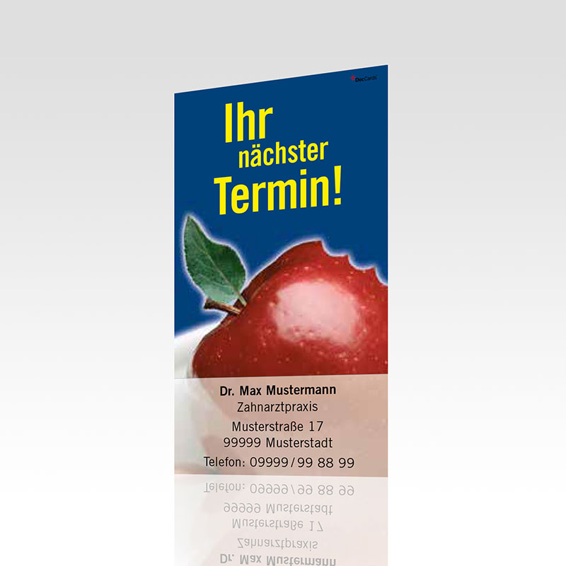 Terminkarten Motiv Karten Zahnarzt Terminzettel Zahnarztpraxis Arzt Arztpraxis Terminkärtchen
