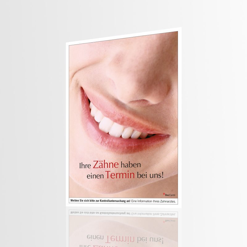 Recallkarten Motiv Karten Zahnarzt Recall Karten Zahnarztpraxis Arzt Arztpraxis Recallkärtchen Erinnerungskarten Erinnerungskärtchen
