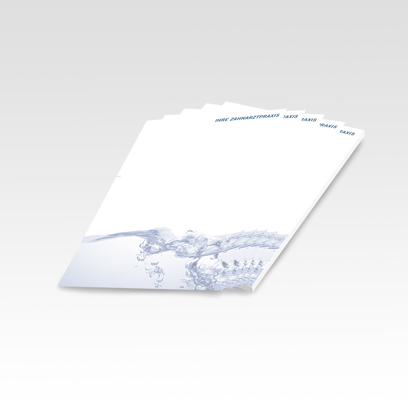 Briefpapier Motiv Zahnarzt Zahnarztpraxis Arzt Arztpraxis Papier Briefbögen Logopapier Vorlagenpapier