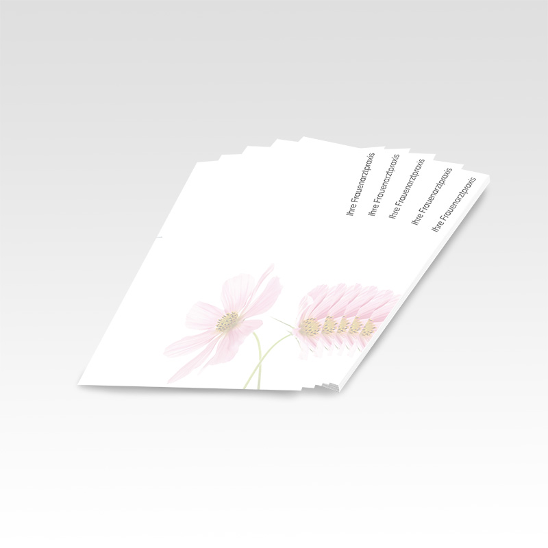 Briefpapier Motiv Frauenarzt Frauenarztpraxis Arzt Arztpraxis Papier Briefbögen Logopapier Vorlagenpapier