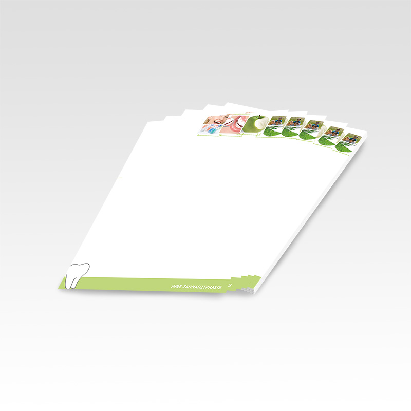 Briefpapier Motiv Zahnarzt Zahnarztpraxis Arzt Arztpraxis Papier Briefbögen Logopapier Vorlagenpapier