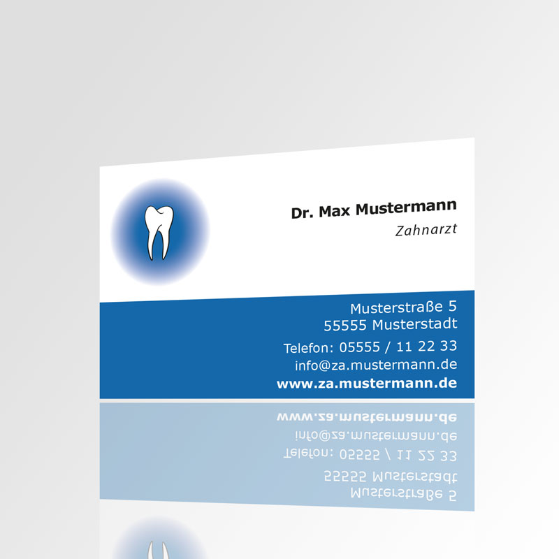 Visitenkarten Motiv Karten Zahnarzt Praxisdrucksorten Zahnarztpraxis Arzt Arztpraxis Visitenkärtchen Kärtchen Design
