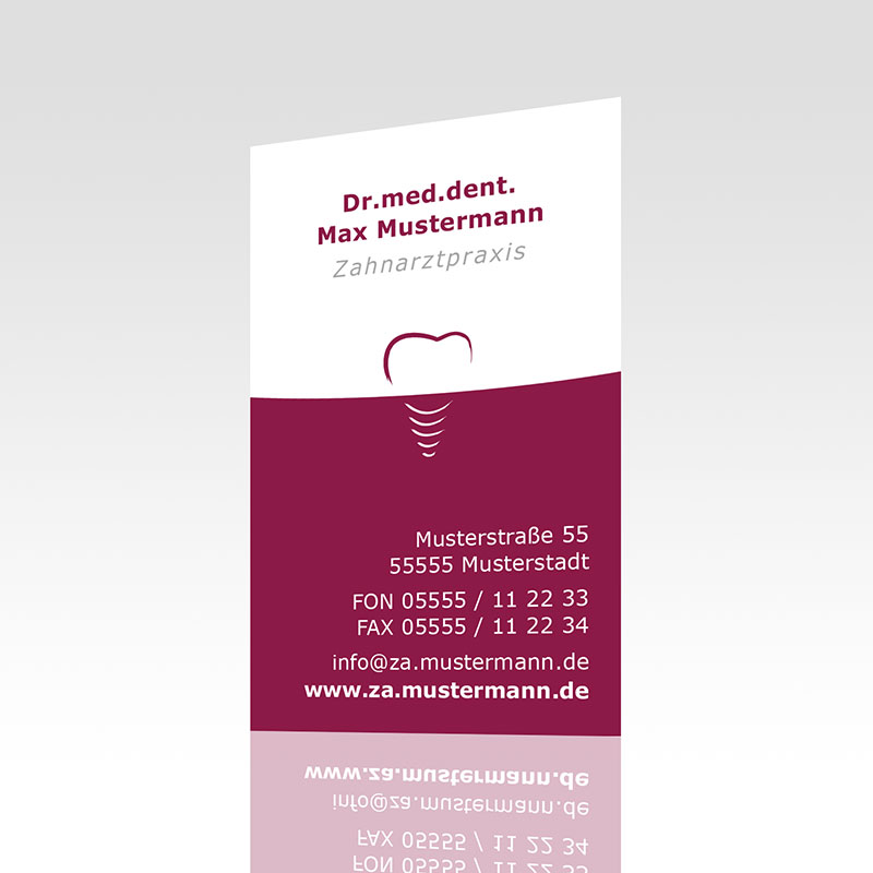 Visitenkarten Motiv Karten Zahnarzt Praxisdrucksorten Zahnarztpraxis Arzt Arztpraxis Visitenkärtchen Kärtchen Design