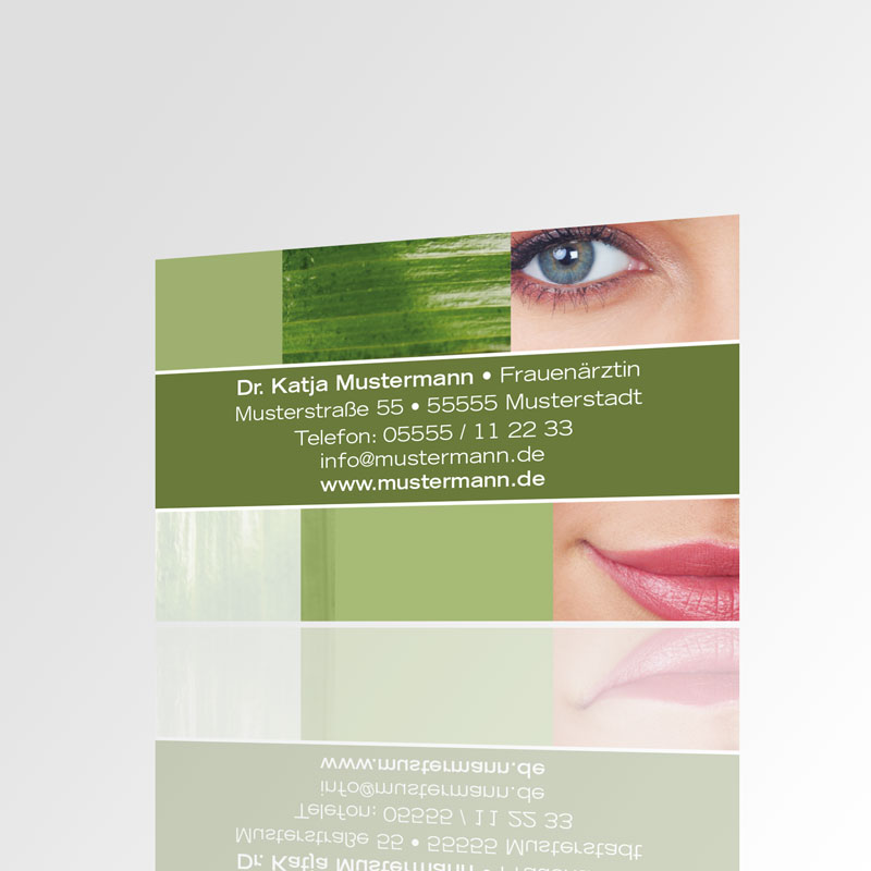 Visitenkarten Motiv Karten Frauenarzt Praxisdrucksorten Frauenarztpraxis Arzt Arztpraxis Visitenkärtchen Kärtchen Design