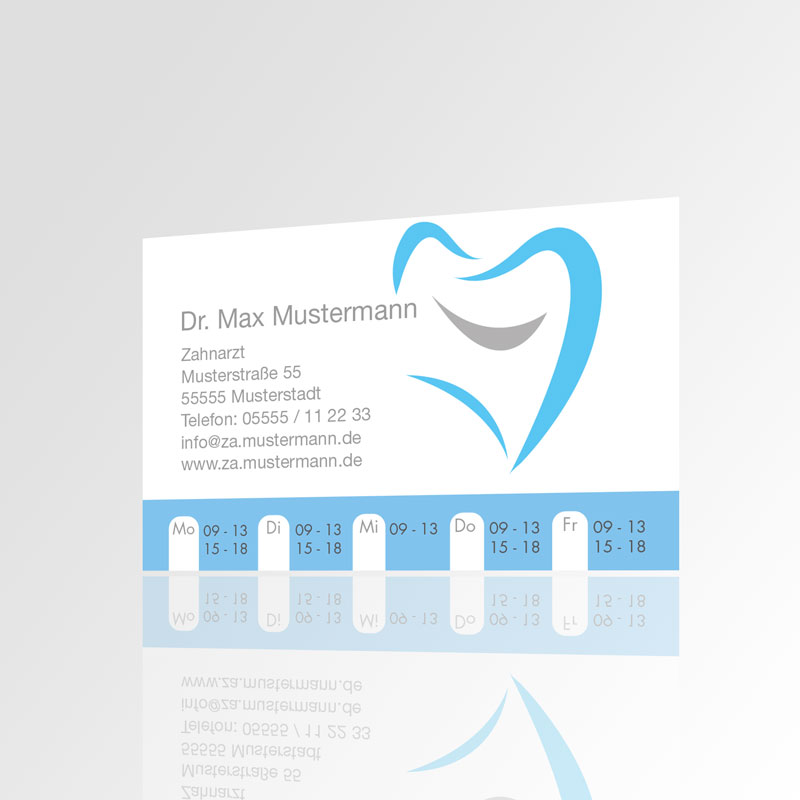 Visitenkarten Motiv Karten Zahnarzt Praxisdrucksorten Zahnarztpraxis Arzt Arztpraxis Visitenkärtchen Kärtchen Design