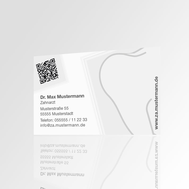 Visitenkarten Motiv Karten Zahnarzt Praxisdrucksorten Zahnarztpraxis Arzt Arztpraxis Visitenkärtchen Kärtchen Design